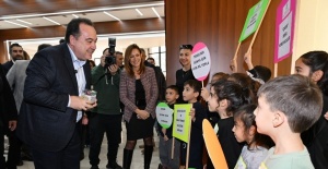 Manisa’da atık piller fidana dönüşüyor