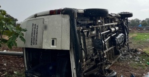 Manisa’da kamyonet devrildi: 1 ölü, 1 yaralı