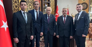 MHP Şehzadeler İlçe Başkanı Şener Özten Genel Başkan Devlet Bahçeliyi Ziyaret etti.