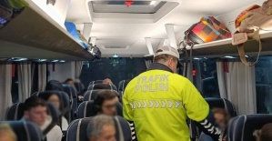 Otobüslerde Emniyet Kemeri Denetimi Gerçekleştirildi