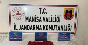 Salihli’de kaçan şüpheliden uç bonzai ele geçirildi