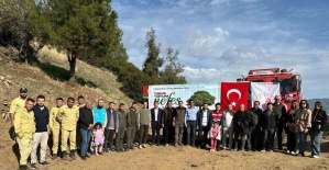 Sarıgöl’de 300 fidan toprakla buluştu