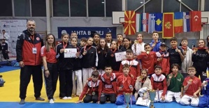 Yunusemre’nin judocuları Makedonya’dan zaferle döndü