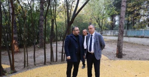 bBaşkan Balaban Emekli Kafede çalışmaları.../b