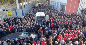 Başkan Durbay’a görev yaptığı belediyede duygusal veda