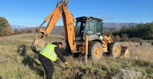 Demirci’de atıl araziler tarıma kazandırılıyor