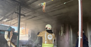 Kula’da müstakil evde çıkan yangın paniğe neden oldu