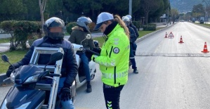 Manisa’da motosiklet denetimlerinde 1,8 milyon TL ceza