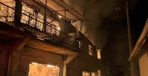 Manisa’da yangın felaketi