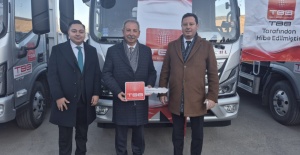 SALİHLİ BELEDİYESİ’NE YENİ ÇÖP TOPLAMA KAMYONU