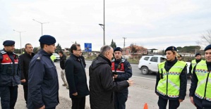 Vali Özkan’dan Salihli’de yılbaşı güvenlik denetimi