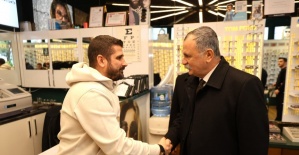 Başkan Balaban esnafı dinlemeye devam ediyor