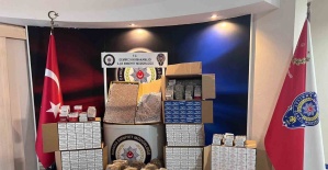 Demirci’de kaçak tütün operasyonu