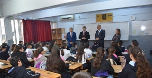 bKaymakam Güldoğandan okullarda.../b