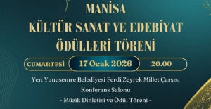 Manisa 2025 Kültür, Sanat ve Edebiyat Ödülleri Törenine Davet