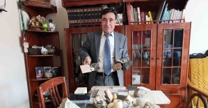 Manisa’da doğaltaş müzesi gibi ev