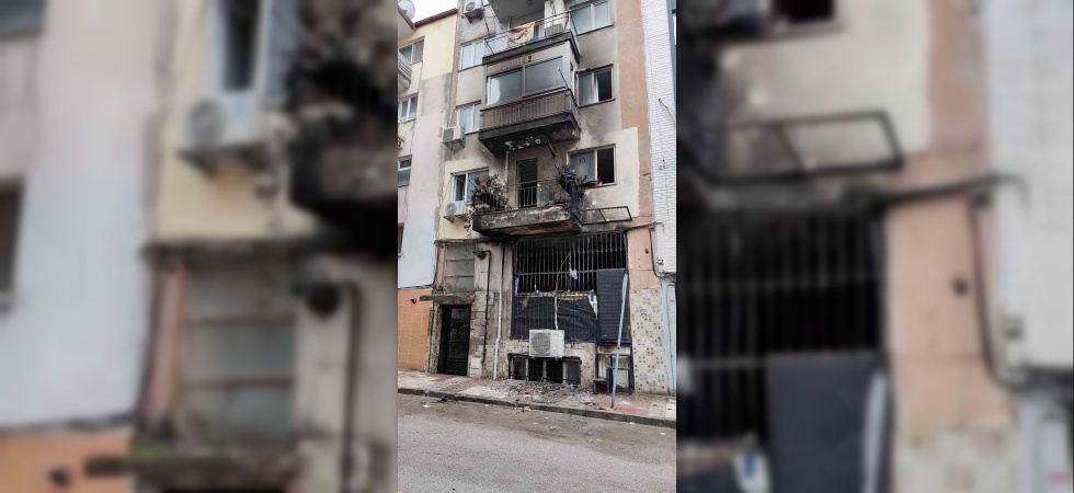 Manisa’da iş yerindeki yangın mahalle sakinlerine korku dolu anlar yaşattı