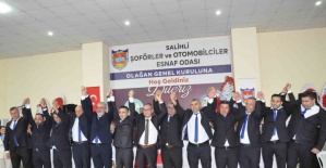 Salihli Şoförlerde Samet Balgönül, yeniden başkan seçildi