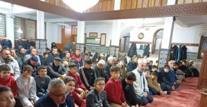 Salihli’de sabah namazı buluşması yoğun ilgi gördü