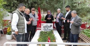 Şehit Mustafa Kozak’ın annesi Gülşen Kozak’ı duygulandıran ziyaret