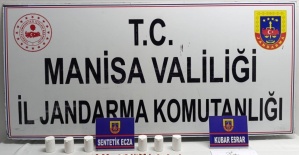 Soma’da 302 sentetik ecza ele geçirildi