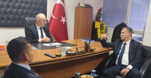 Başkan Balaban’dan Bakkallar Odasına Hayırlı Olsun Ziyareti