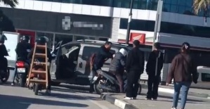 Kavşakta geçiş önceliği tartışması kavgaya dönüştü: Taraflar birbirlerine girdi