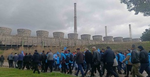 Konya Şeker’e bağlı Soma Termik Santrali’nde işçiler sokağa döküldü