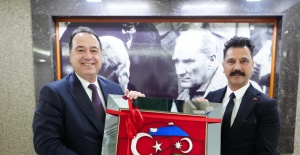 Manisa Azerbaycan Kültür ve Dayanışma Derneği'nden, Başkan Dutlulu’ya Şirvan Daveti.