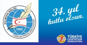 *TGF GENEL BAŞKANI YILMAZ KARACA’DAN DIŞ BASIN BİRLİĞİ’NE KUTLAMA*