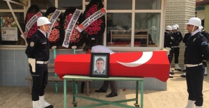 Kalp Krizinden Ölen Genç Polis Memuru Son Yolculuğuna Uğurlandı