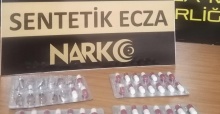 Salihli’de 50 adet sentetik uyuşturucu hap ele geçirildi