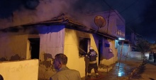 Alaşehir’de korkutan yangın