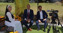 Manisalı şair, Rusya 1 TV’de Türk şiirini anlattı
