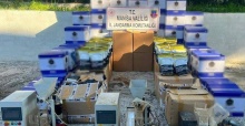 Manisa’da 1 milyon 200 bin lira değerinde kaçak tütün ele geçirildi