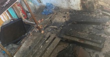 Fırında unutulan yemek az daha evi yakıyordu