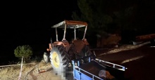 Traktörünün altında kalan sürücü hayatını kaybetti