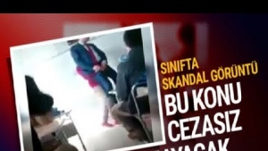 Sınıfta skandal! Öğretmene bunu yaptılar